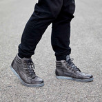 Aqua High Top Sneakers // Graphite Dip Dye (US: 10.5)