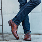 Larino Dress Shoes // Rowan Teak (US: 9)