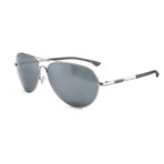 Smith // Men's Polarized Audible Sunglasses // Matte Silver