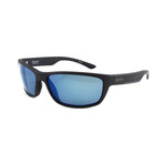 Men's Ridgewell Polarized // Matte Black + Blue Mirror