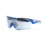 Men's Pivlock Arena NS Sunglasses // Matte Lapis + Chromapop Platinum