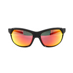 Smith // Men's Overdrive N Sunglasses // Black + Red Sol X