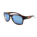 Smith // Men's Polarized Wayward Sunglasses // Havana + Blue