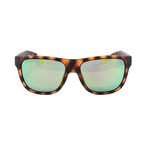 Smith // Men's Lowdown Slim N Sunglasses // Matte Tortoise Neon + Green Mirror