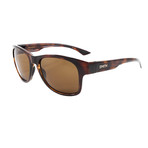 Smith // Men's Polarized Wayward Sunglasses // Havana + Brown