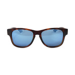 Smith // Men's Polarized Wayward Sunglasses // Havana + Blue