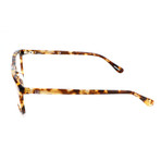 Men's VDH063-0778 Optical Frames // Shiny Yellow Havana