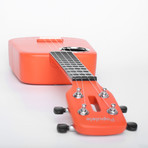 Populele 2 Smart Ukulele // Music Red Carbon Fiber Edition (Ukulele + Popubag)