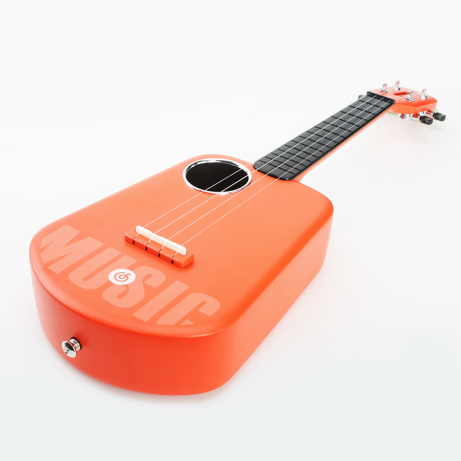  PopuMusic Populele 2 Compact and Portable Smart Ukulele Carbon  Fiber Edition for Beginners, Experts, Kids and Adults : Musical Instruments