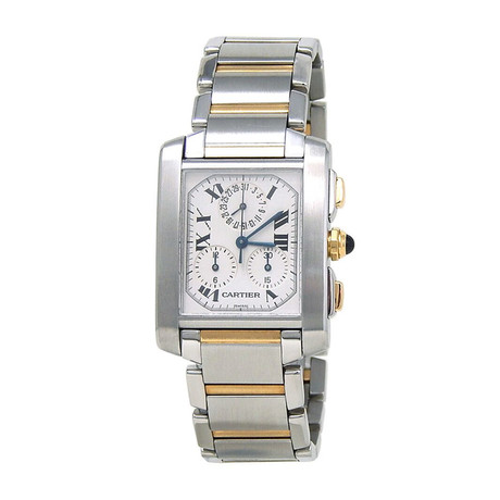 Cartier Tank Francaise Chronoflex Quartz // 2303 // Pre-Owned