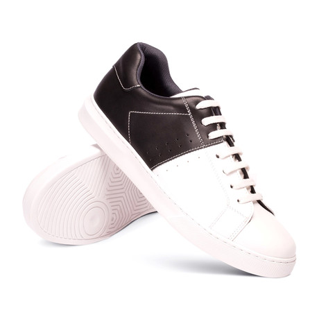 Arjun Sneaker // Black + White (Euro: 38)