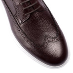 Zion Casual Dress Shoes // Claret Red (Euro: 38)