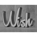 Motivational Light Up Words // Wish