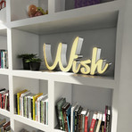 Motivational Light Up Words // Wish