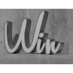 Motivational Light Up Words // Win