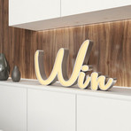 Motivational Light Up Words // Win