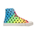 Amiri // Sunset Star Canvas Sneakers // Rainbow (US: 7)