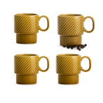 Coffee & More Coffee // Cup Set (White)