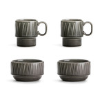 Coffee & More Mug // Bowl Set (White)