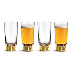 Club Gold Beer/Tumbler Glass