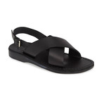 Elan Buckle Sandal // Black (Euro: 40)