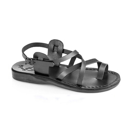 The Good Shepherd Buckle Sandal // Black (Euro: 40)