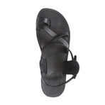 The Good Shepherd Buckle Sandal // Black (Euro: 47)