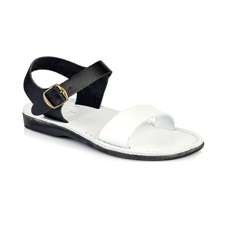 Atara Sandal // Black + White (Euro: 40)