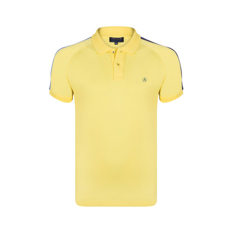 Ismael Short Sleeve Polo Shirt // Yellow (3XL)