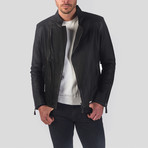 Kyle Leather Jacket // Brown Tafta (XL)
