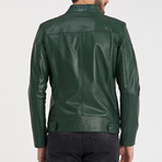 Zeil Leather Jacket // Green (XL)