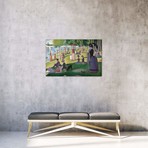 Sunday Afternoon on the Island of La Grande Jatte by Georges Seurat (12"H x 18"W x 1.5"D)