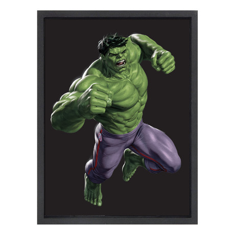 The Incredible Hulk Wall Art (16"W x 12"H)