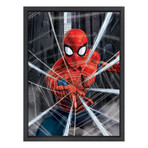 Spiderman Webslinger Wall Art (16"W x 12"H)