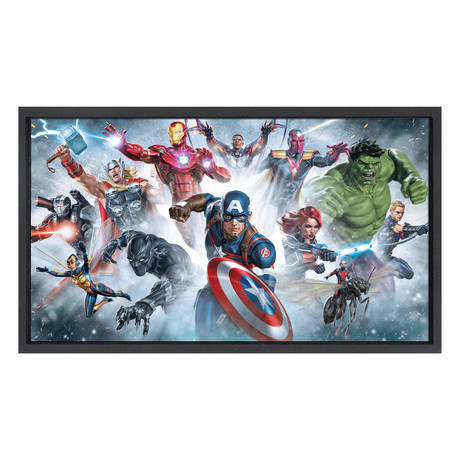 Avengers Assemble Wall Art (16"W x 12"H)