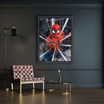 Spiderman Webslinger Wall Art (16"W x 12"H)