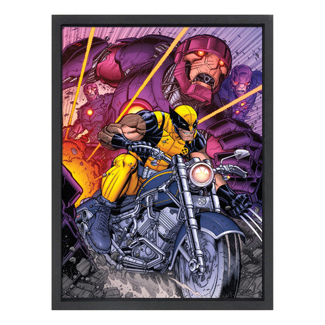 Marvel's Wolverine Framed Comic Book Wall Art (16"W x 12"H)