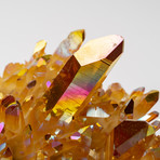 Sunset Aura Quartz Cluster