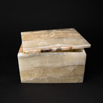 Natural Onyx Box Rectangle // Large