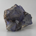 Natural Purple Fluorite on Matrix