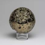 Genuine Polished Pyrite Sphere