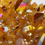 Sunset Aura Quartz Cluster