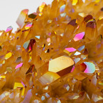 Sunset Aura Quartz Cluster