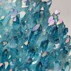 Aqua Aura Quartz Cluster