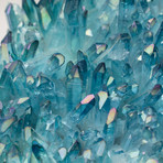 Aqua Aura Quartz Cluster