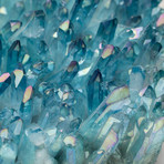 Aqua Aura Quartz Cluster