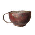 Large Ancient Roman Bronze Cup // Legionary Type