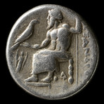 Greek Silver Coin of Alexander the Great // Lifetime Issue