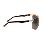 Shore Polarized Sunglasses (Silver Frame + Blue Green Lens)