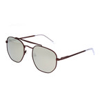 Stockton Polarized Sunglasses // Brown Frame + Silver Lens (Black Frame + Gold Lens)